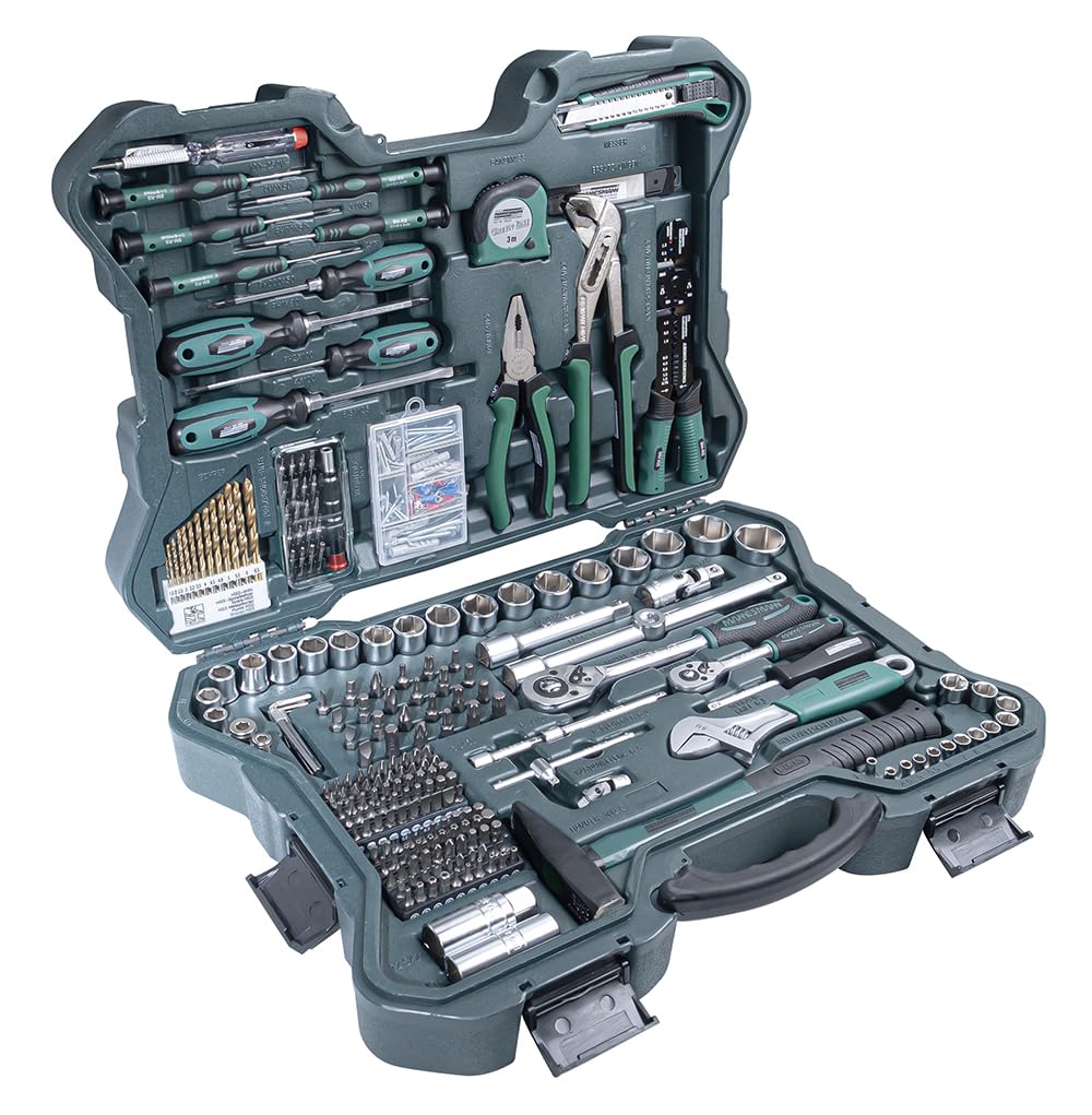 Brüder Mannesmann 303-tlg Steckschlüssel- und Werkzeugsatz M29088