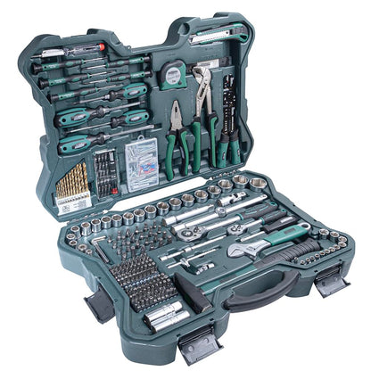 Brüder Mannesmann 303-tlg Steckschlüssel- und Werkzeugsatz M29088