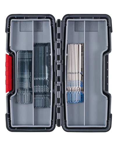 Bosch 30tlg. Stichsägeblatt Set für Holz und Metall, Professional Zubehör
