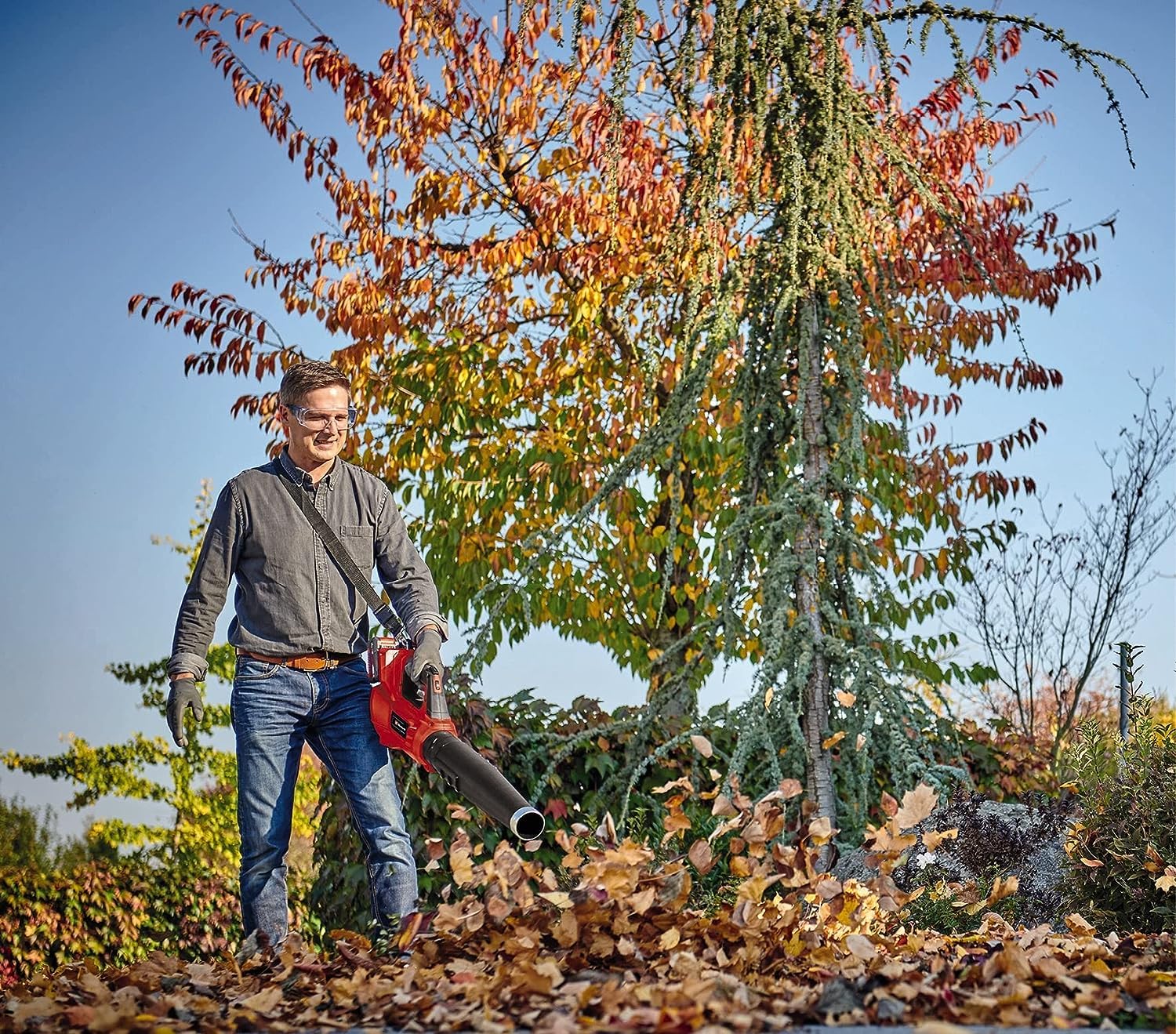 Einhell Akku-Laubbläser GP-LB 36/210 Li E-Solo, 816 m³/h, Lithium-Ionen, ohne Akku - Image 2